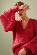 Load image into Gallery viewer, C/MEO COLLECTIVE V領寬袖針織毛衣