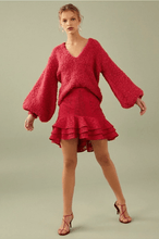 Load image into Gallery viewer, C/MEO COLLECTIVE V領寬袖針織毛衣