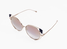 Load image into Gallery viewer, 兩色黑貓眼角造型墨鏡