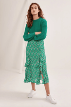 Load image into Gallery viewer, 圓領針織燈籠袖上衣 兩色