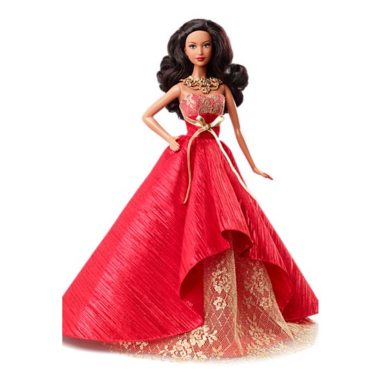 2019 Holiday Barbie Ornament African-American