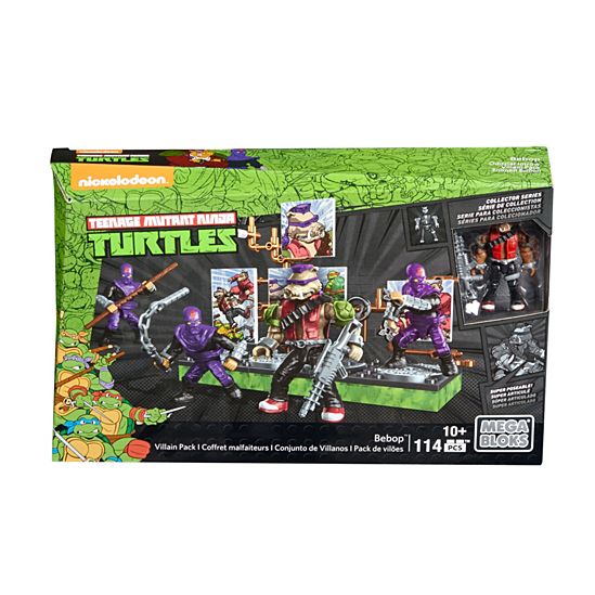 Mega Bloks Teenage Mutant Ninja Turtles Bebop Villain Pack