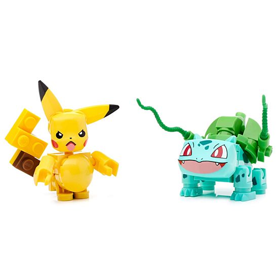 Mega Construx Pokemon Pikachu vs. Bulbasaur